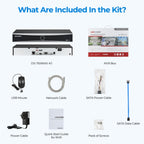 Hikvision DS-7616NXI-K1 16CH AcuSense 4K NVR Network Video Recorder (No Hard Drive), Human/Vehicle Detection, 160Mbps Bandwidth, 12MP Decoding, H.265+, Plug & Play