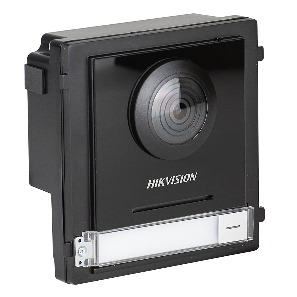 Hikvision DS-KIS602(B) Video Intercom KIT Doorbell Door Station HD Camera Support Unlock, Monitoring, Dual-Way Intercom for Villa Home Office Apartment