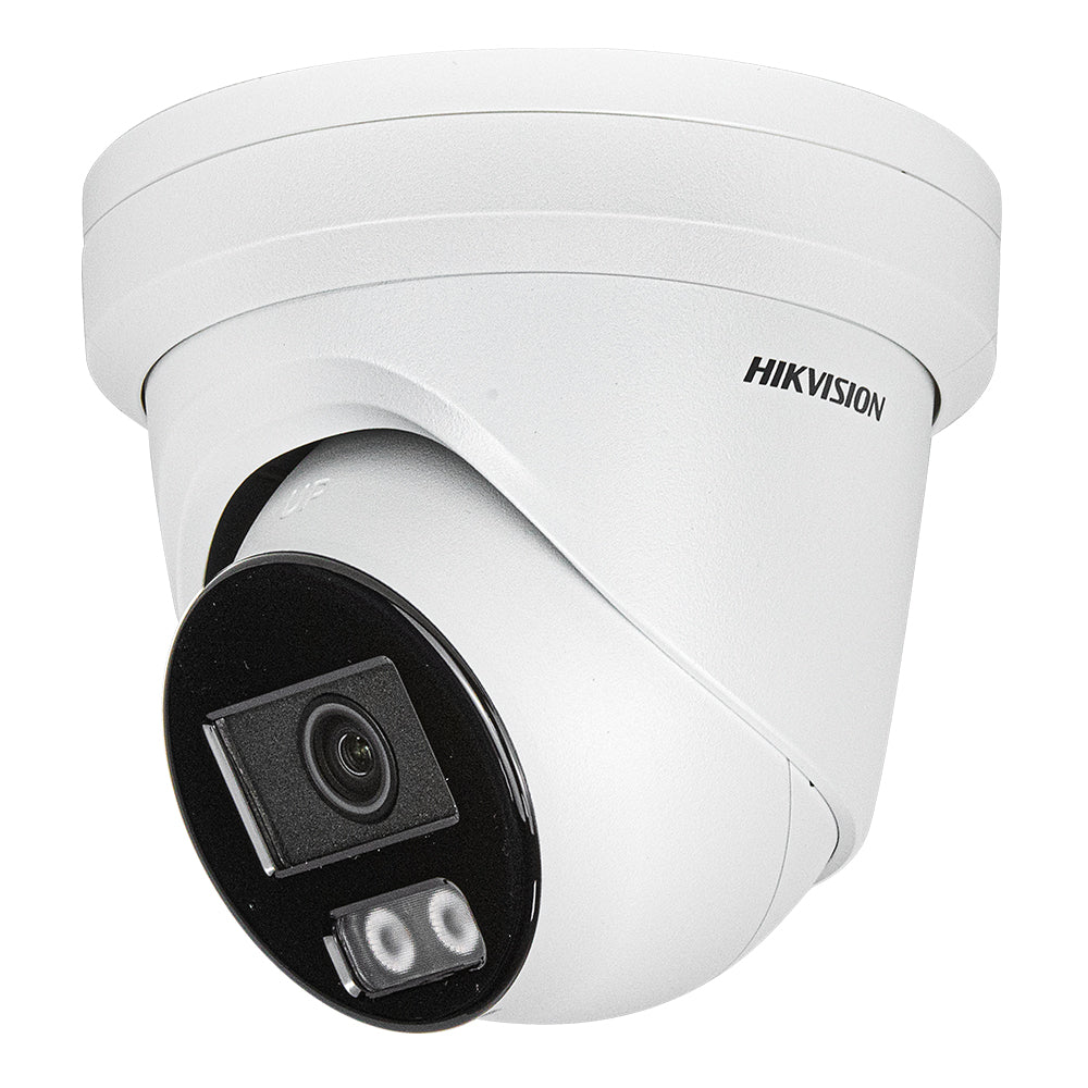 Hikvision DS-7608NXI-I2/8P/S 4K AcuSense NVR+DS-2CD2347G2H-LIU 4MP ColorVu Built in MIC Smart Hybrid Light IP Camera Lot