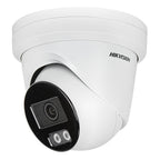 Hikvision DS-7608NXI-I2/8P/S 4K AcuSense NVR+DS-2CD2347G2H-LIU 4MP ColorVu Built in MIC Smart Hybrid Light IP Camera Lot