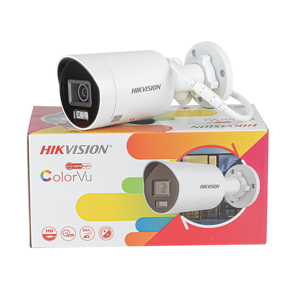 Hikvision 8MP 4K ColorVu DS-2CD2087G2H-LIU Bullet Camera Smart-Hybrid-Light MIC