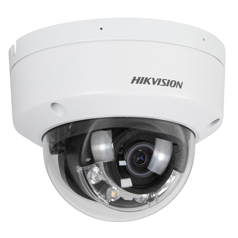 Hikvision 8MP Vandal Dome DS-2CD2187G2H-LISU IP Camera Smart Hybrid Light w/MIC