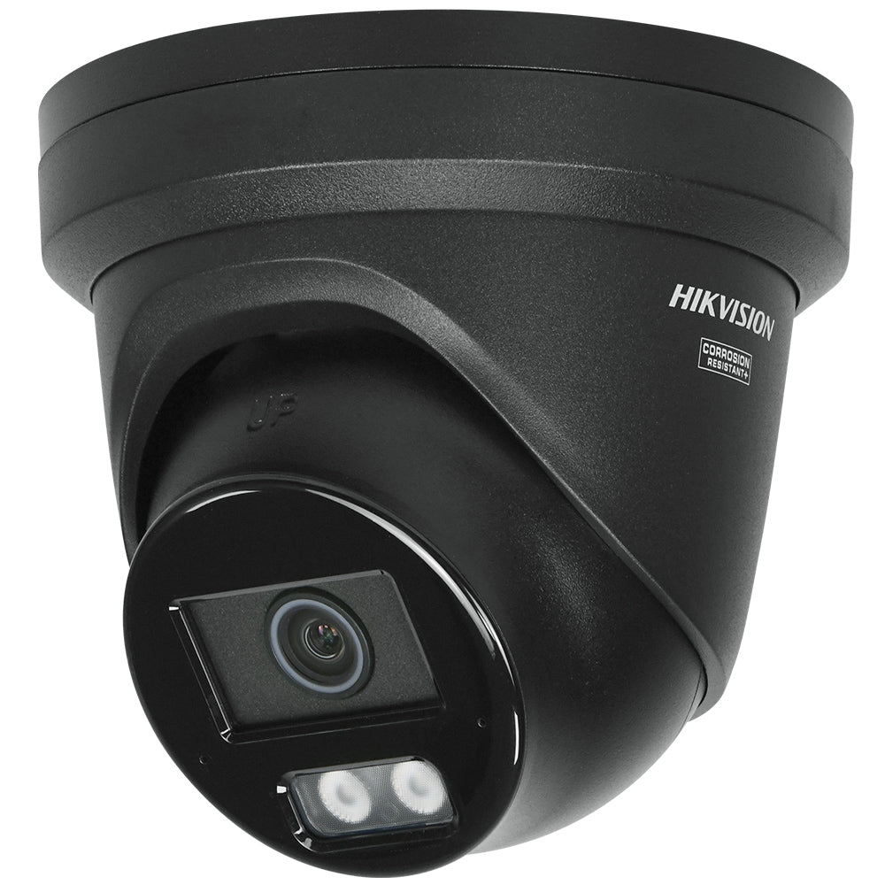 Hikvision 8MP DS-2CD2387G3-LI2UY Anti-corrosion ColorVu3.0 Hybrid Light 4K IP Camera Outdoor Black