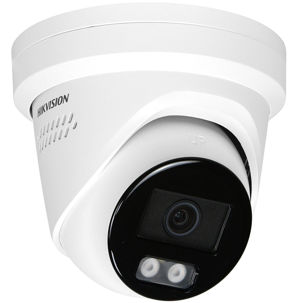 Hikvision 4k 8MP DS-2CD2387G3-LIS2UY/SRB ColorVu3.0 AcuSense 3.0 Smart-Hybrid-Light Camera Speaker MIC Red & Blue Active Light Police Light Alarm