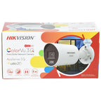 Hikvision DS-2CD2087G3-LI2UY 8MP ColorVu 3.0 AcuSense AI PoE Bullet Camera with Smart Hybrid Light & Built-in Microphone