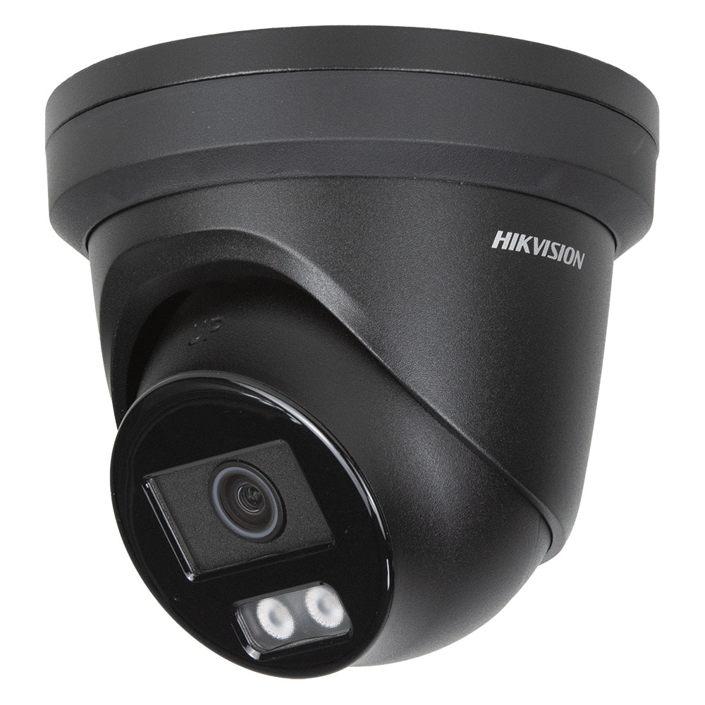 Hikvision DS-2CD2387G2H-LIU 8MP 4K PoE Hybrid Light ColorVu Mic IP Camera Black