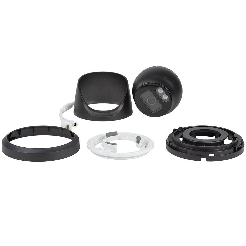Hikvision DS-2CD2387G2H-LIU 8MP 4K PoE Hybrid Light ColorVu Mic IP Camera Black