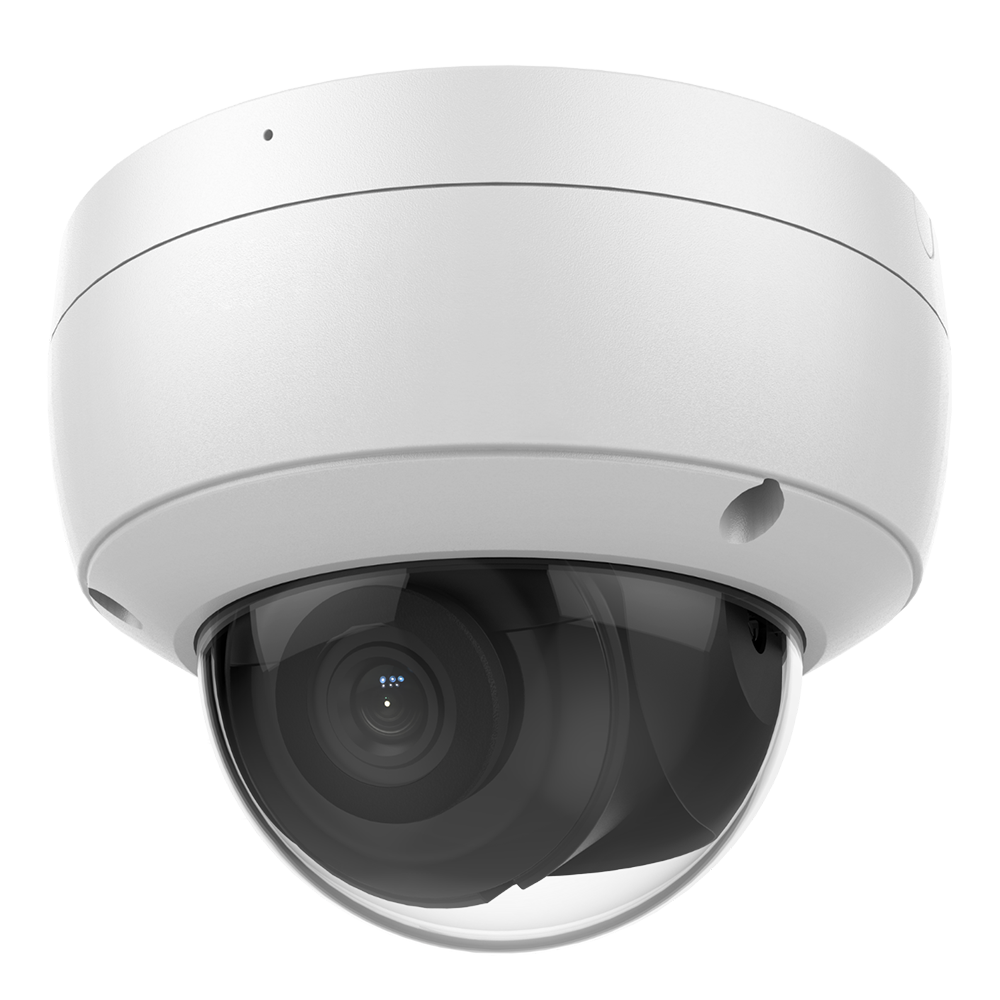 Hikvision Compatible 8MP 4K Built-in 2-way Mic Acusense Smart Hybrid Light POE IP Camera with Motion Detection