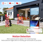 Hikvision Compatible 8MP 4K Built-in 2-way Mic Acusense Smart Hybrid Light POE IP Camera with Motion Detection