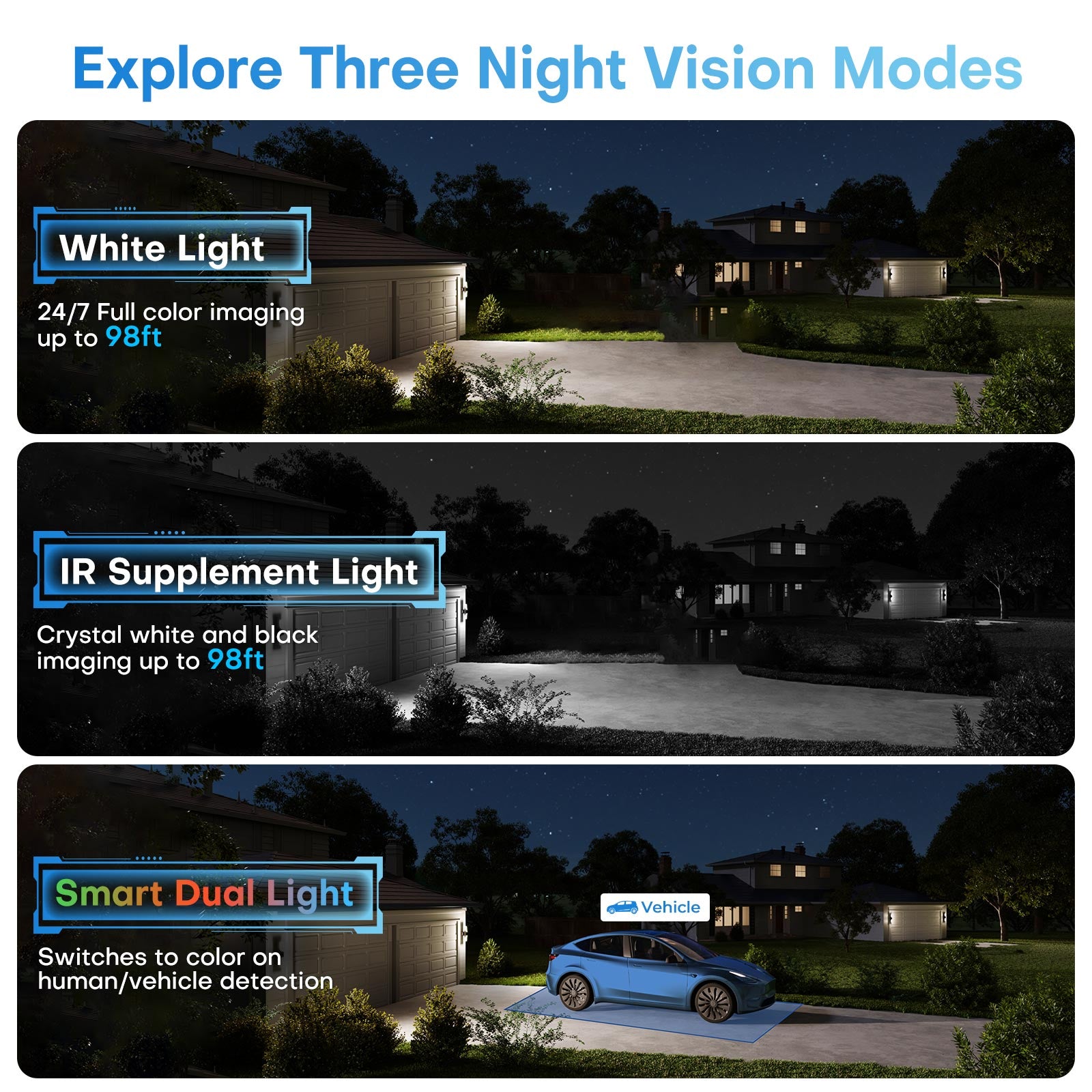 Hikvision Compatible 4MP Built-in 2-way Mic Acusense Smart Hybrid Light Fixed Turret POE IP Camera with Human and Vehicle Detection