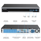 Hikvision DS-7616NI-M2/16P 32MP 8K 1U 16Channels 16PoE Network Video Recorder