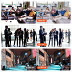 Hikvision Compatible 5MP Full-Color Built-in Mic Fixed Turret POE IP Camera 2.8mm with Motion Detection