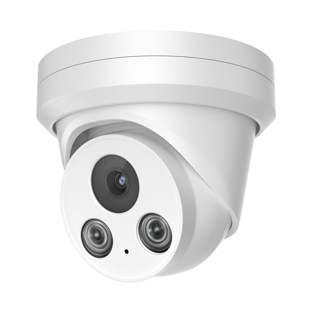 Hikvision Compatible 5MP Full-Color Built-in Mic Fixed Turret POE IP Camera 2.8mm with Motion Detection