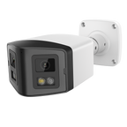 HIKVISION Compatible Panoramic Bullet 4MP Color Night IR Smart Light IP Camera 2-Len Speaker