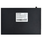 24 Port PoE Switch with 2 Gigabit Ethernet Uplink Port, Unmanaged 24 Port 802.3af/at 320W Rackmount Plug and Play
