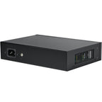16 Port PoE+Switch w/2 Gigabit Uplink Ethernet Ports Unmanaged 200W 803.af/at for None POE Ports NVR